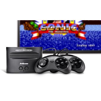 Console Arcade SEGA Mega Drive Avec Joystick - 26 Jeux Intégrés - H&B SM 2708 - Neuf