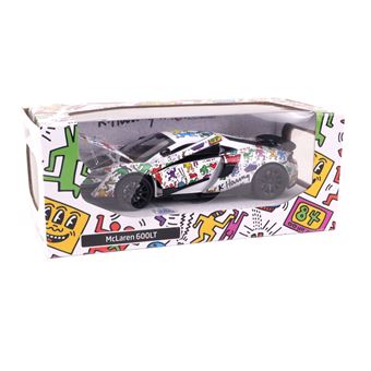 Metallauto Turbo Challenge BTE / 1:32 McLaren 600LT Keith Haring - Zufälliges Modell - 1