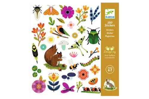 Djeco Stickers Jardin - 160 Pièces - Image 3