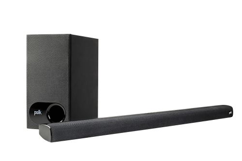 Barre de son avec caisson de basses Polk Audio Signa S1 sans fil Bluetooth Noir