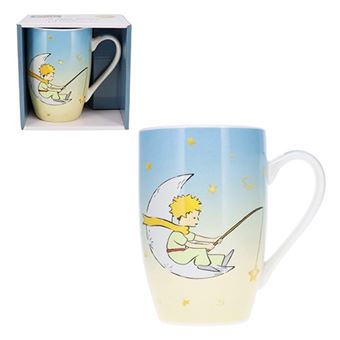 Tasse XL Kiub Le Petit Prince de St Exupéry MUGXL07G01 490 ml Bleu
