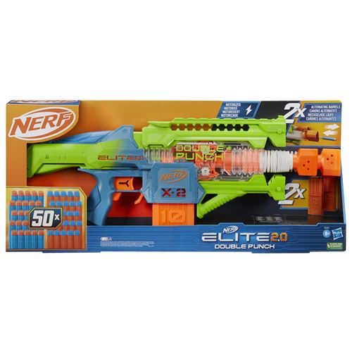 Acheter Jeu de plein air Nerf Elite 2.0 Double Punch État correct - 18,99 € Jeu de plein air Nerf Elite 2.0 Double Punch État correct - NERF reconditionné disponible sur Fnac