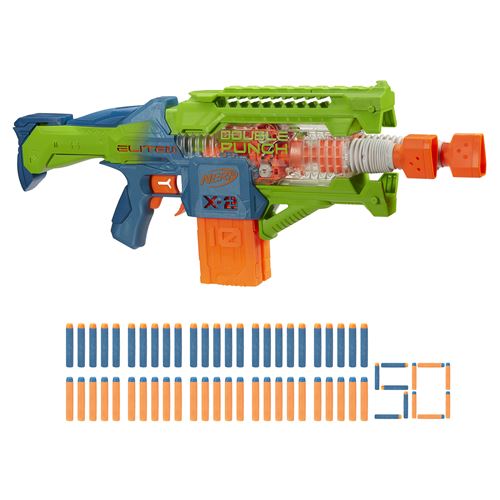 LOT (6) PISTOLETS Nerf N-Strike avec Mega, Maverick, Slingshot et
