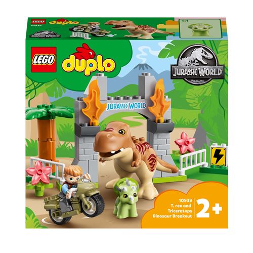 LEGO® DUPLO® 10939 L'évasion du T-Rex et du Triceratops