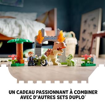 LEGO® DUPLO® 10939 L'évasion du T-Rex et du Triceratops