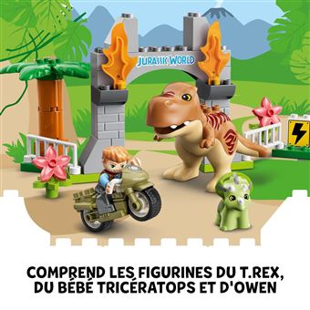 LEGO® DUPLO® 10939 L'évasion du T-Rex et du Triceratops