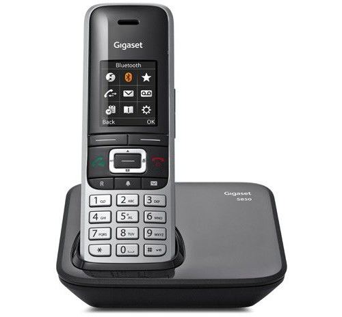 Gigaset S850 - snoerloze telefoon - Bluetooth interface met nummerherkenning