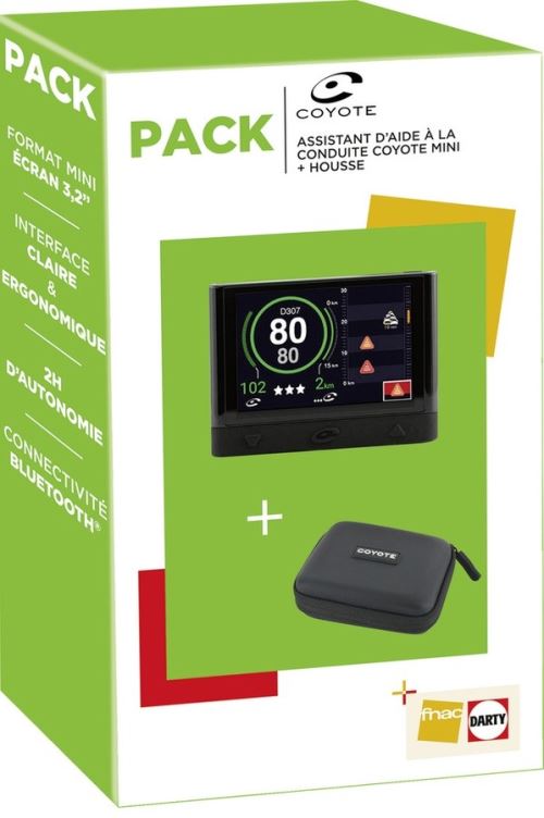 Assistant Conduite Coyote Mini – Neuf Sous Blister – Anti-radar Nouvelle Version