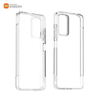 Coque de protection renforcée pour Xiaomi Redmi Note 11 Pro 4G/5G Made For Xiaomi Noir Transparent