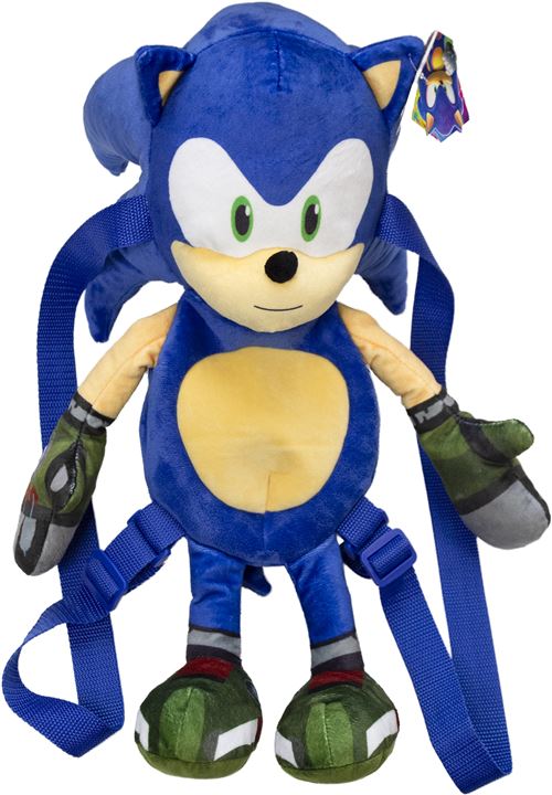 Peluche sac à dos Lansay Sonic État correct - Lansay reconditionné disponible sur Fnac
