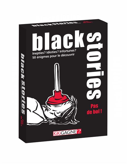 Jeu d’ambiance Kikigagne Black Stories Pas de Bol