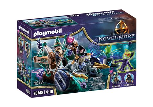 Playmobil Novelmore 70748 Violet Vale Véhicule Catapulte