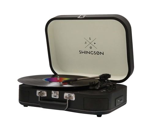 Platine vinyle Swingson On Stage Bluetooth Noir