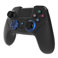 Manette Sans Fil pour PS4 Avec Prise Jack pour casque et boutons lumin