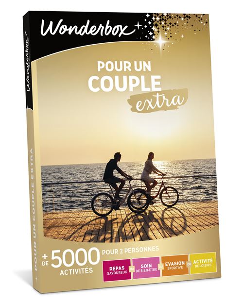 Coffret cadeau Wonderbox Pour un couple Extra