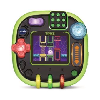 VTech - Console Rockit Twist - Console de Jeu éducative dès 4 Ans - Rose translucide (606065