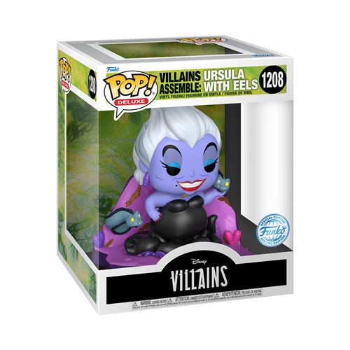 Acheter Figurine Funko Pop Deluxe Disney Villains Assemble Ursula with Eels État correct - 14,99 € Figurine Funko Pop Deluxe Disney Villains Assemble Ursula with Eels État correct - Funko reconditionné disponible sur Fnac