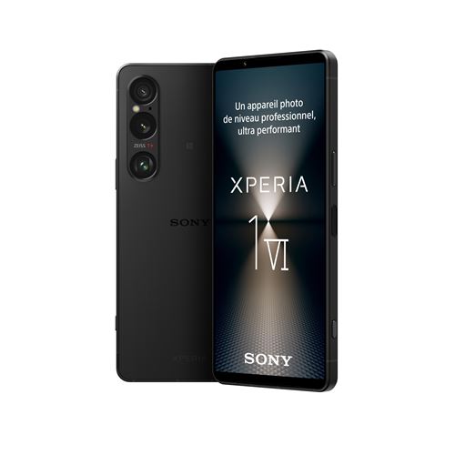 Smartphone Sony Xperia 1 VI 6,5 5G Nano SIM 256 Go Noir