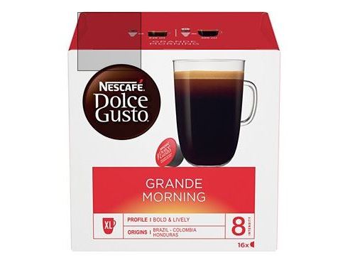 Dosettes exclusives Dolce Gusto Nescafe Grande Morning