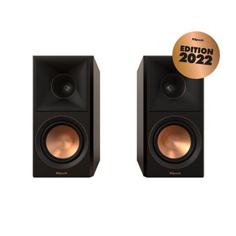 Enceintes bibliothèque Klipsch RP-500M-II Noyer Edition 2022 Vendues par paire