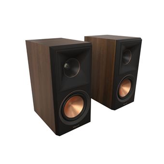 Enceintes bibliothèque Klipsch RP-500M-II Noyer Edition 2022 Vendues par paire