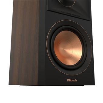 Enceintes bibliothèque Klipsch RP-500M-II Noyer Edition 2022 Vendues par paire
