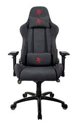 Siège Gaming Arozzi Verona Signature Tissu doux Noir et rouge