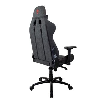 Siège Gaming Arozzi Verona Signature Tissu doux Noir et rouge