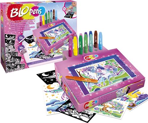 Lansay Multicolore Super Centre D'activités Féeriques Blopens