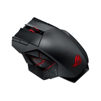 ASUS ROG Spatha - souris - USB, 2.4 GHz - noir titane - 1