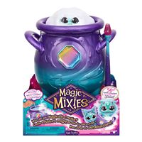 Magic Mixies – Chaudron Magique Des Éléments – Feu – Cristal Avec Peluche Et Bague – Dès 3 Ans