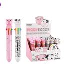 Stylo à bille Itotal Multicolors Piggy & Cow Modèle aléatoire