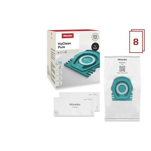 Sac aspirateur Miele XL HyClean Pure TU Blanc Bleu