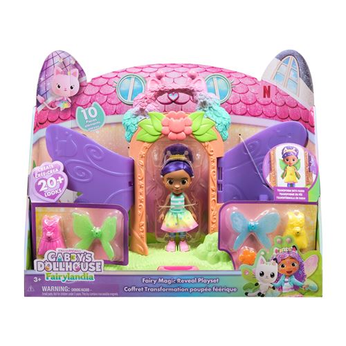 Playset Gabby et la maison magique Transformation Poupée Fairylandia