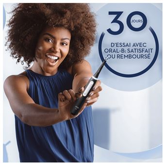 Brosse à dents électrique Oral B iO Séries 3 Noir mat et Blanc