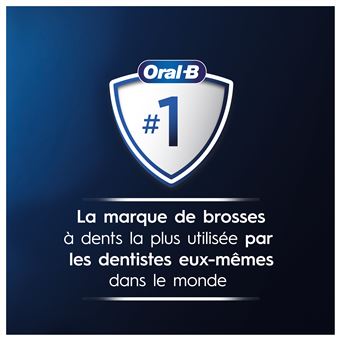 Brosse à dents électrique Oral B iO Séries 3 Noir mat et Blanc