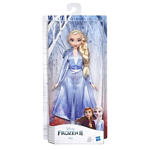Frozen 2 Elsa Bleu Hasbro