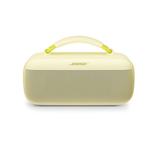 Bose Soundlink Max Enceinte Bluetooth étanche et puissante Rechargeable avec Jusqu’à 20 Heures d’autonomie USB C Enceinte avec entrée auxiliaire 3 5 mm intégrée Jaune Citron édition limitée - vue 8