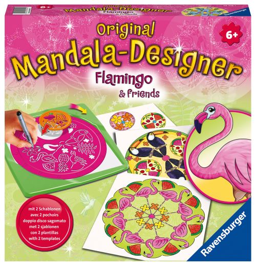 Ravensburger Jeu Créatif Mandala Midi Flamingo