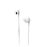 Kit pieton Muvit M1C Rubber Jack 3.5 mm Blanc_0