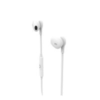 MUVIT HEADSET M1C RUBBER JACK 3.5MM WHITE MUHPH0114