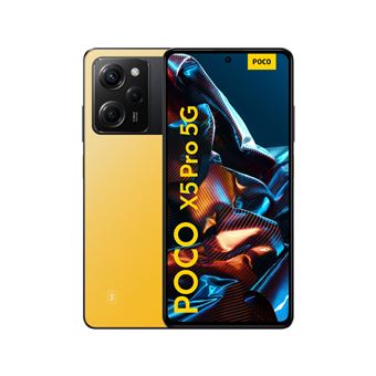 Smartphone Xiaomi Poco X5 Pro Double nano SIM 5G 6.67" 256 Go Jaune