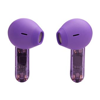 JBL TUNE Flex - Ghost Edition - écouteurs sans fil avec micro - intra-auriculaire - Bluetooth - Suppresseur de bruit actif - violet