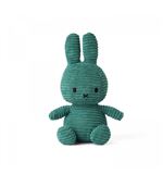 Peluche Miffy lapin velours côtelé 24 cm Vert