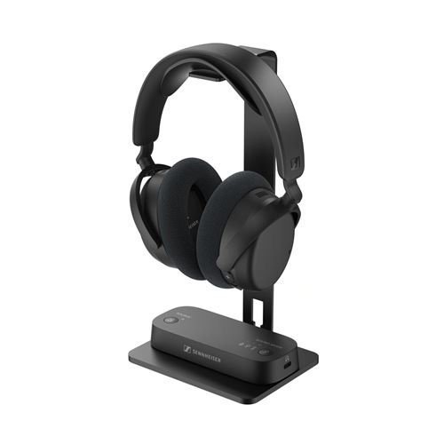 Casque arceau circum-aural et émetteur TV sans fil Sennheiser RS 275 Noir