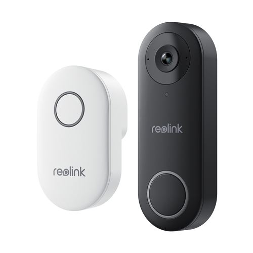 Reolink Sonnette Exterieur Connectee D340W - Noir