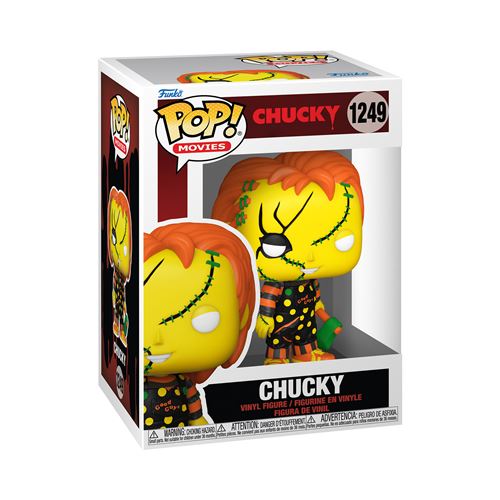 Funko Jaune Figurine Chucky Jeu D´Enfant Pop! Movies Vinyl Vintage Halloween Chucky - Image 3