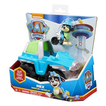Voiture Paw Patrol Vehicule et Figurile Rex La Pat Patrouille