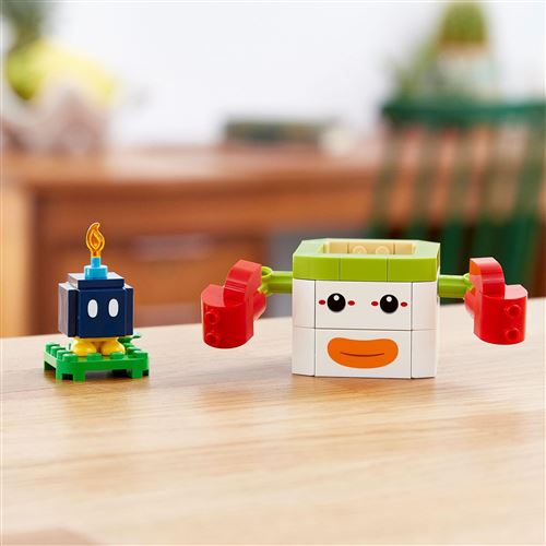 Lego 71396 super mario ensemble d'extension la junior-mobile de bowser jr. jeu  de construction pour enfants +6 ans - La Poste