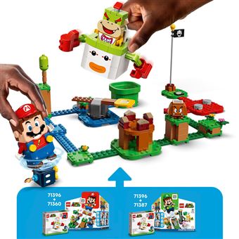 LEGO® Super Mario™ 71396 Ensemble d’extension La Junior-mobile de Bowser Jr.